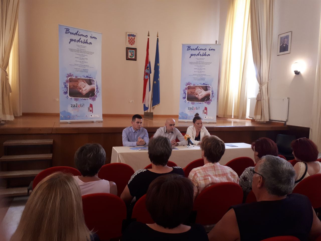 POČETNA KONFERENCIJA PROJEKTA „BUDIMO IM PODRŠKA“ GRADA SKRADINA