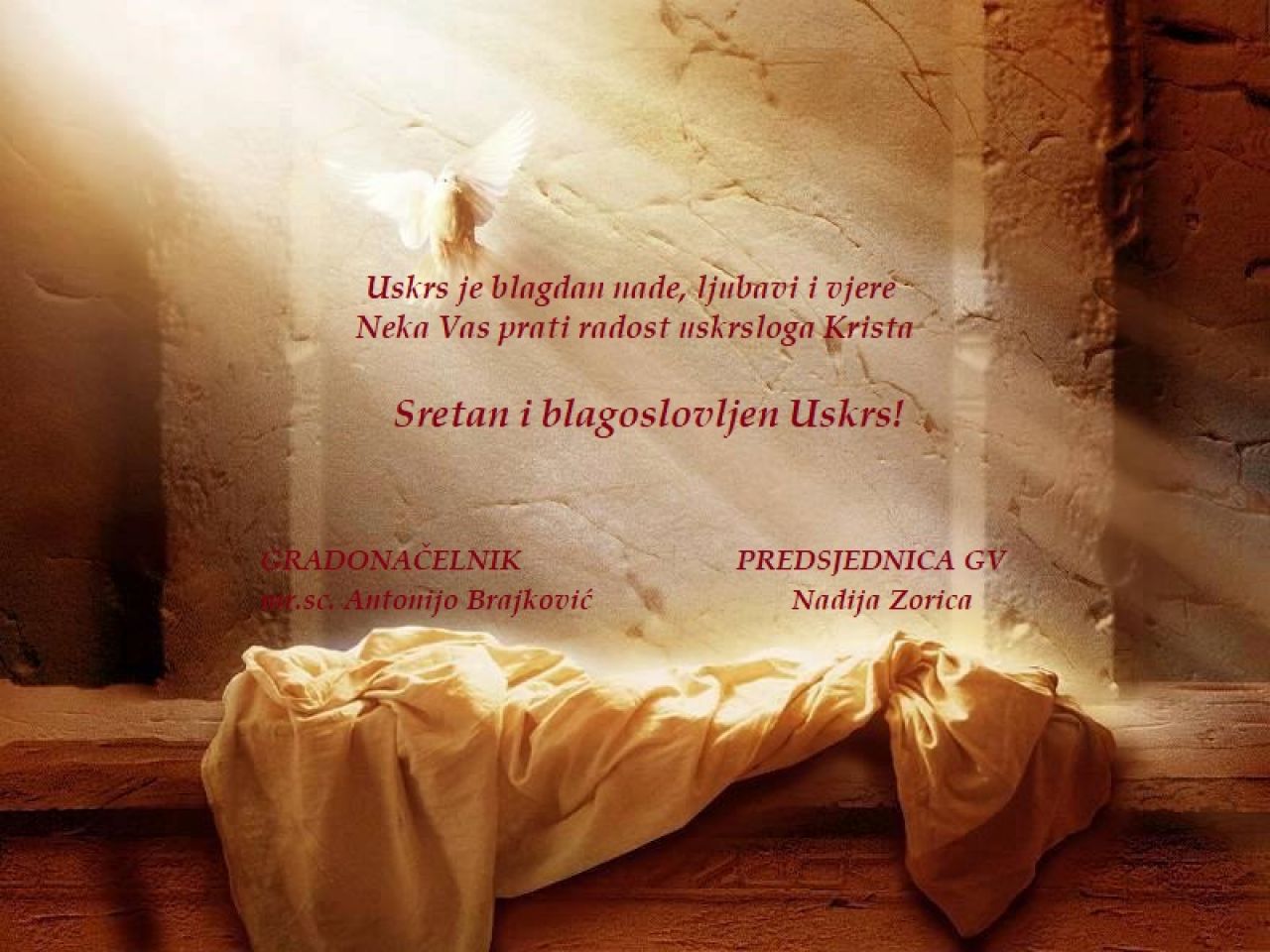 Sretan i blagoslovljen Uskrs!